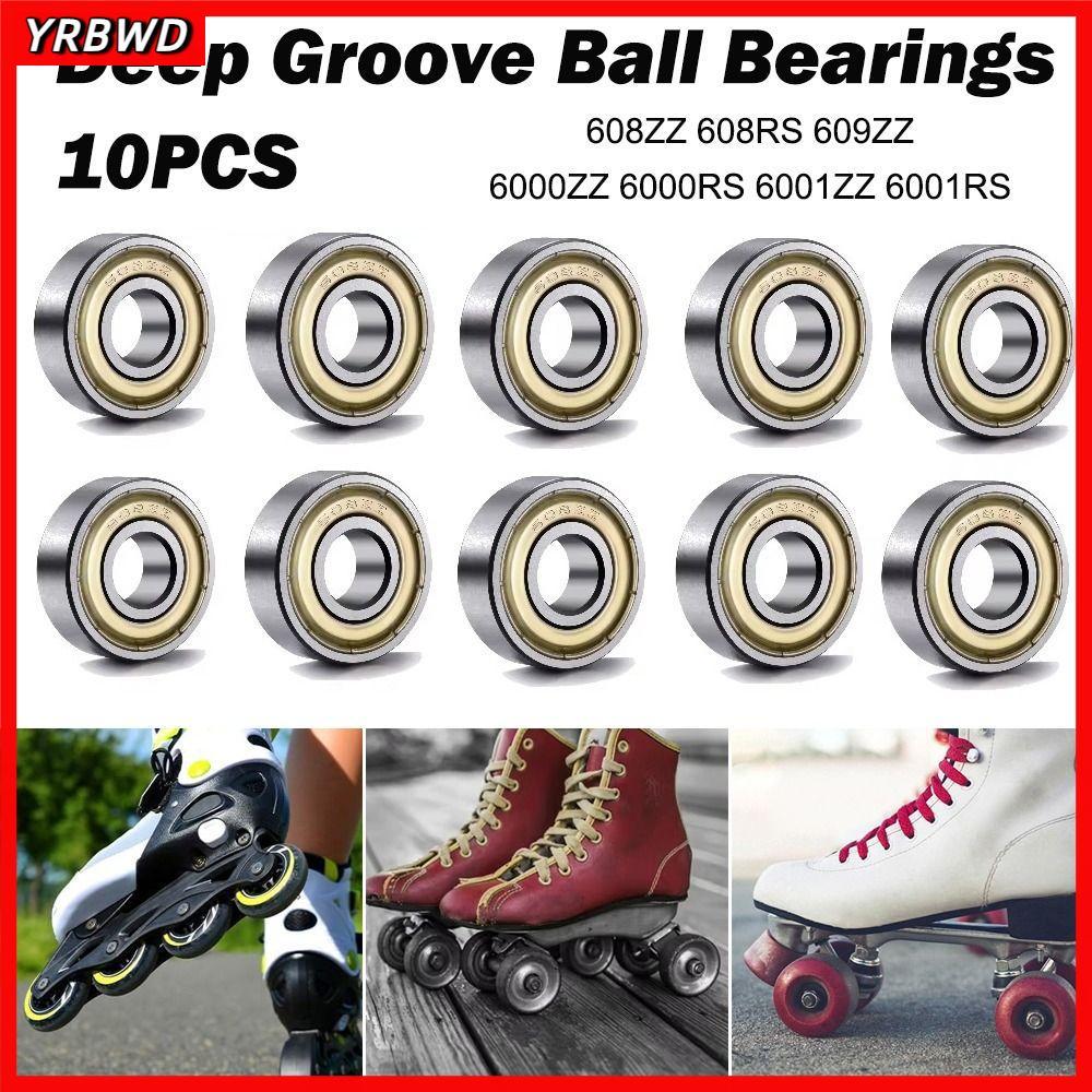 Vòng bi YRBWD, Vòng bi kim loại được bảo vệ đôi 6000ZZ 6000RS, 609ZZ 608ZZ 608RS 6001ZZ 6001RS Vòng 