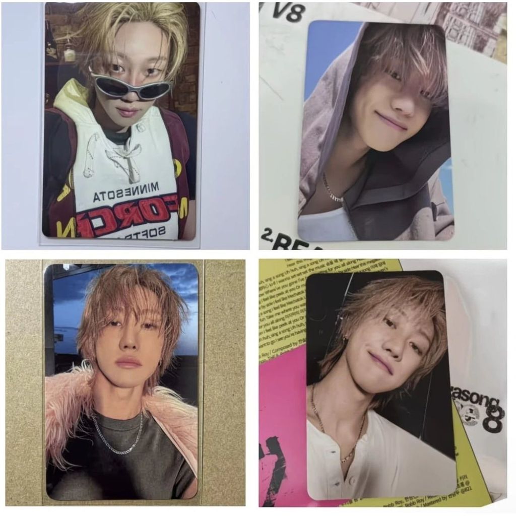 Seventeen THE8 Photocard v8 Day Zone wvs Thẻ thưởng