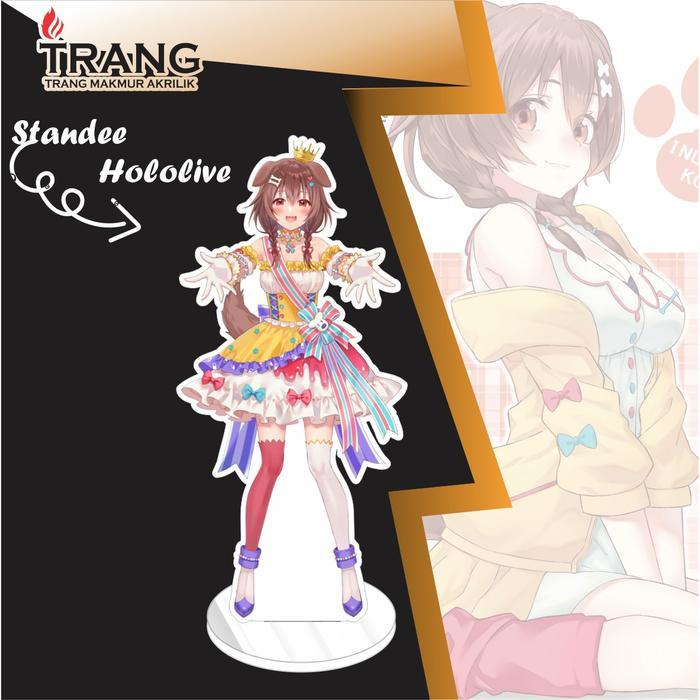 Standee Figure Akrilik Inugami Korone Hololive / Standing Action figure Inugami Korone Hololive - St