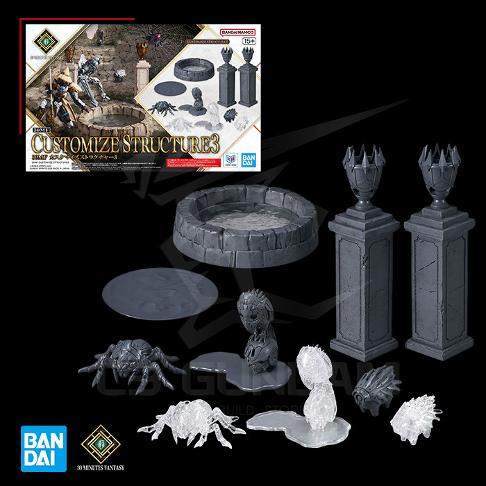 [BANDAI] MÔ HÌNH 30MF 1/144 Customize Structure 3 C3 GUNDAM