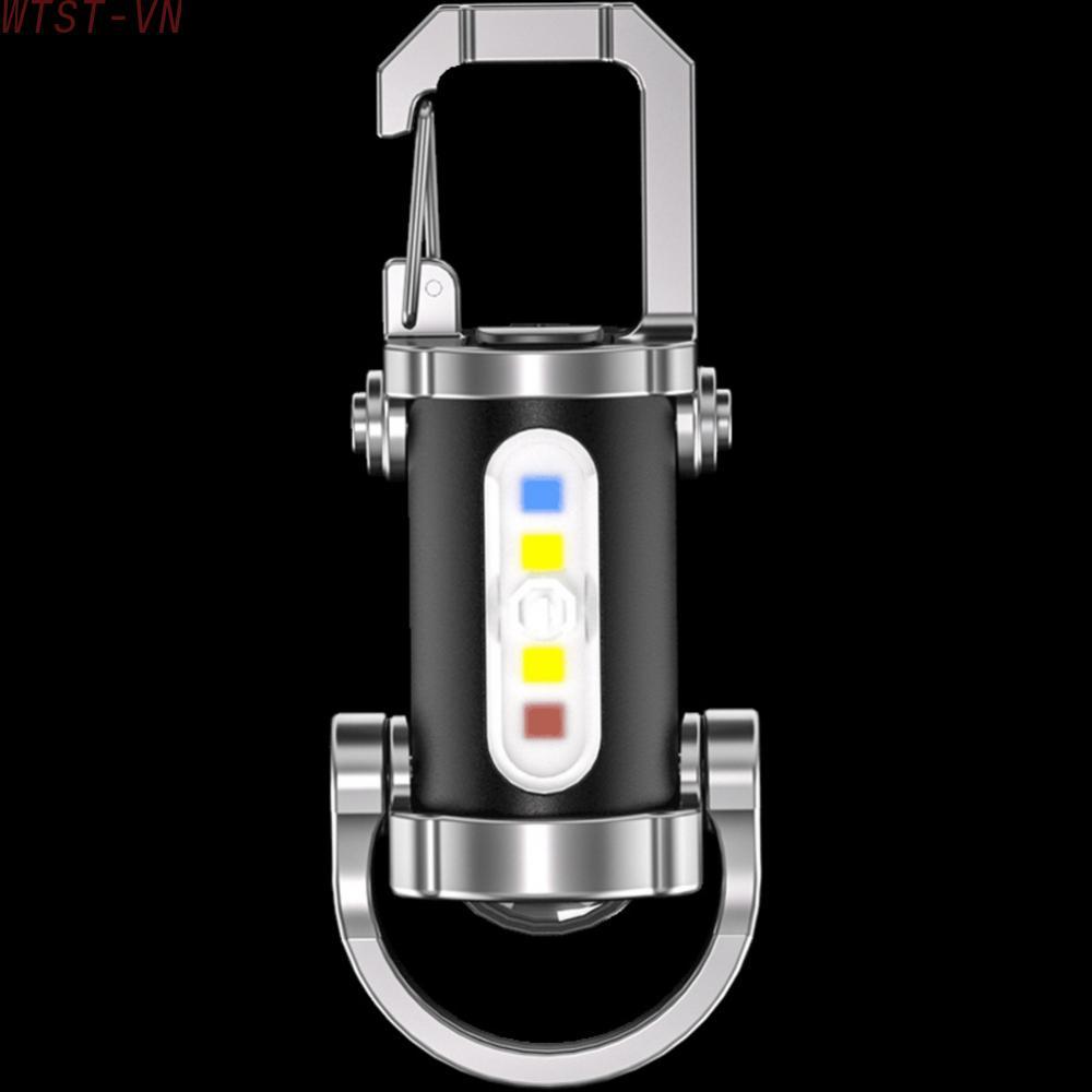 Mini Keychain Light Dual Functionality Light Outdoor Activity Tool For Camping