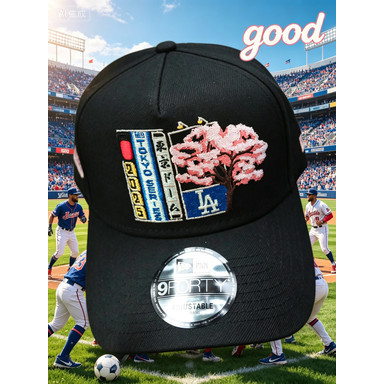 Phiên Bản Cổ ĐiểnNew Era Los Angeles Dodgers Major League Baseball Tokyo Series 2025 Black Prime Edi