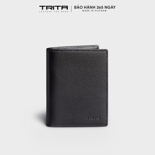 Ví nam da bò Trita (Thời trang nam dáng đứng basic - Ví da 
RVN22) Bagsmart