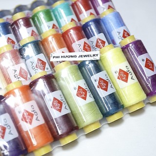 Set 2 cuộn chỉ may quần áo Agfa đủ màu