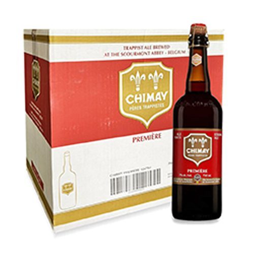 Bia Chimay đỏ 7% - bia Bỉ - 1 thùng 12 chai 750ml