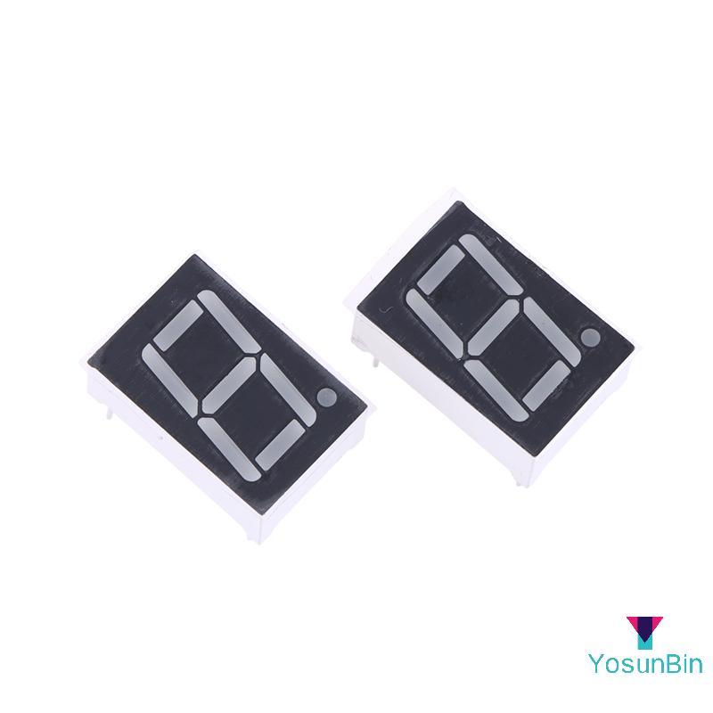 YosunBin] 10 Chiếc Kỹ Thuật Số Tubemon AnodeCathode 0.56 Inch 10Pins 5161AS 5161BS 1 Bit Chữ Số 7 Ph