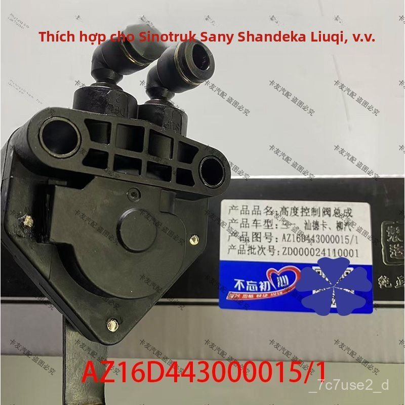 Van điều khiển khí nén bóng hơi cabin xe tải Howo Shacman Liugong Sany điều chỉnh chiều cao