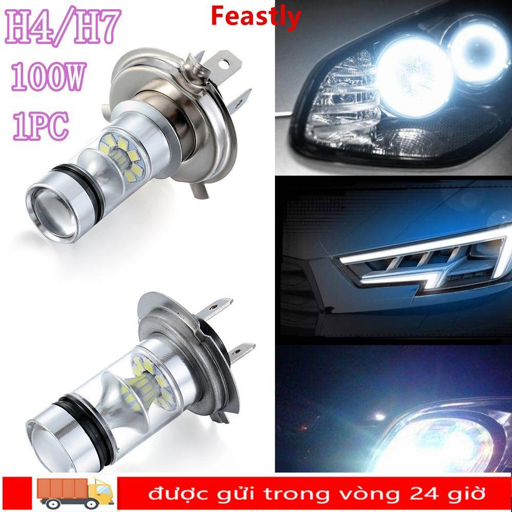 Đèn lái xe siêu sáng FEAST H4 H7 Ánh sáng trắng