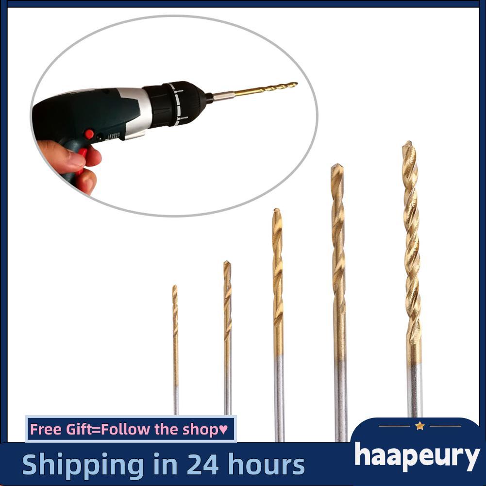 Haape Bộ Mũi Khoan Tay 50 Chiếc Mini Thép Tốc Độ Cao Dụng Cụ Dùng Cho Nhựa Gỗ Trang Sức Nhựa Jobber