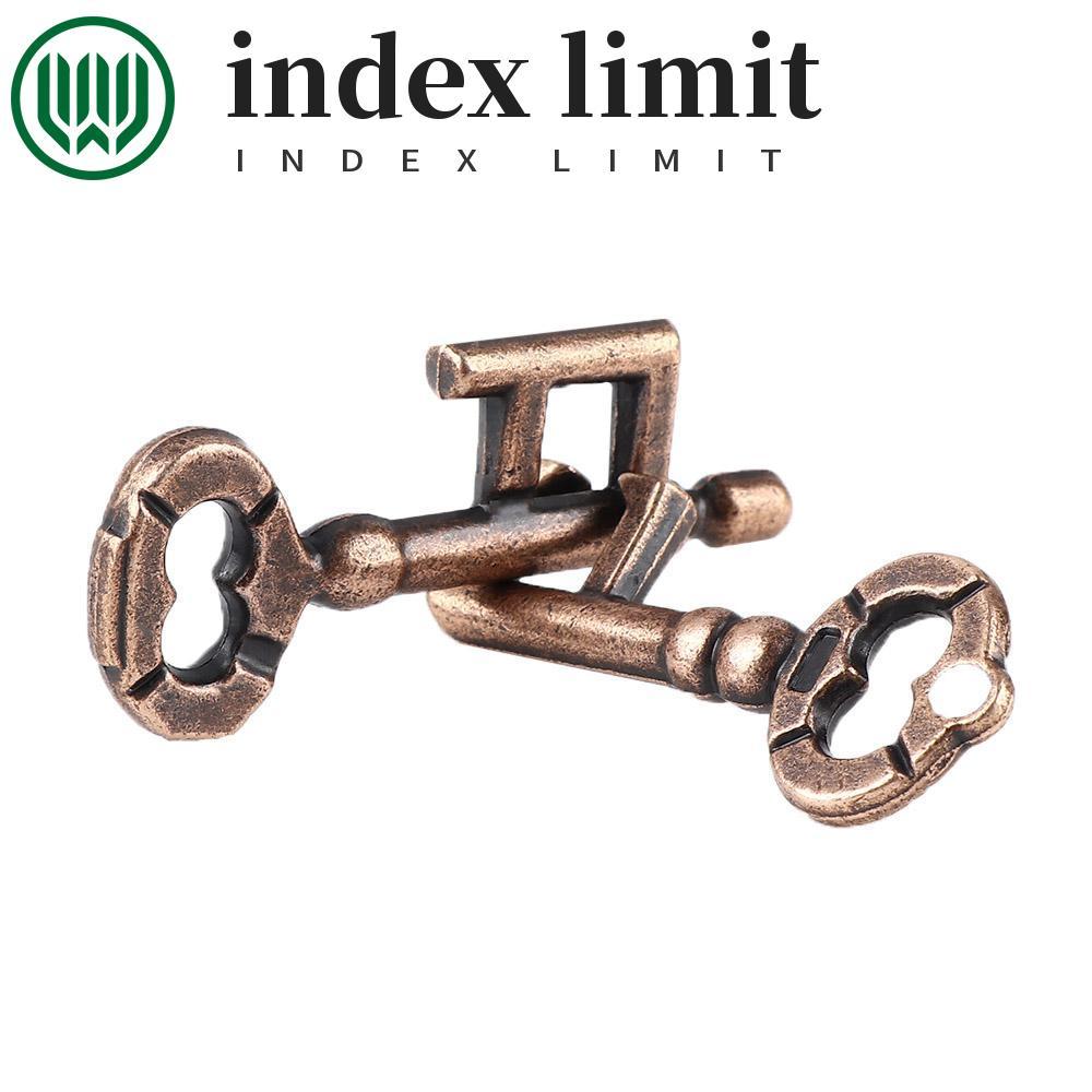 INDEX LIMIT Puzzle Hợp kim Brain Teaser IQ Test Brain Test Brain Test