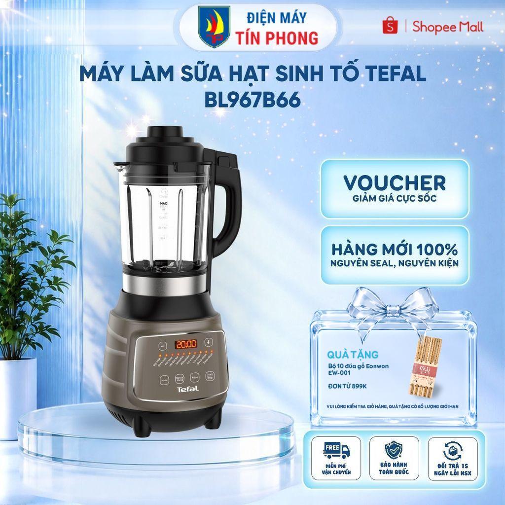 Máy làm sữa hạt sinh tố Tefal BL967B66 1300W