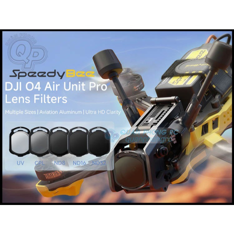Bộ Kính Lọc SpeedyBee O4 Air Unit Pro Filter Set (5Pcs)