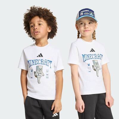 adidas Phong cách sống ÁO THUN ADIDAS MINECRAFT Trẻ em trắng KH3196