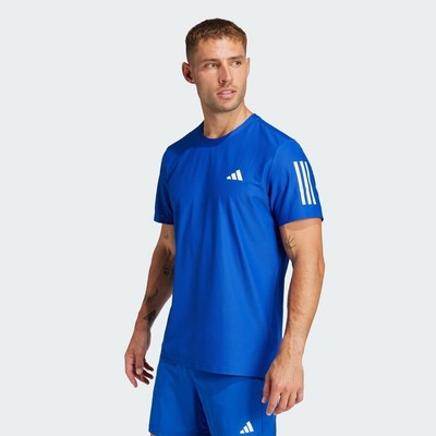 adidas Chạy Áo Thun Own the Run Nam Màu xanh da trời JC9786