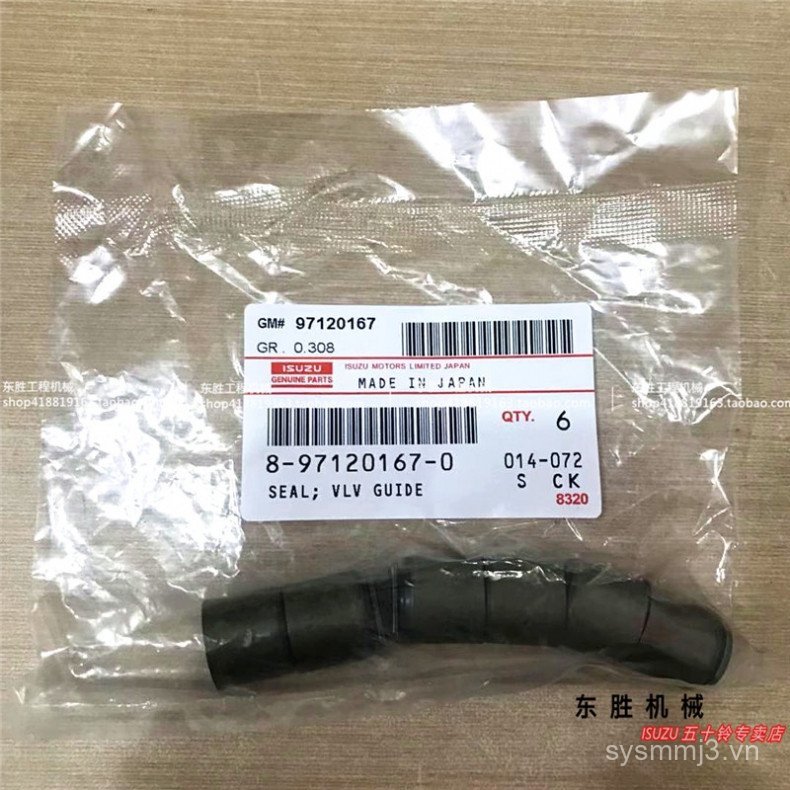 [1 CÁI] Phốt dầu van Isuzu 6BG1 6BG1 4BD1 4BG1 Vỏ Hitachi Sumitomo XCMG JCB YSGQ