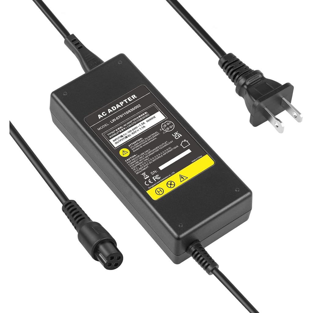 Fancy Buying 4 Prong Scooter Charger 63V 1.1A cho Segway Ninebot S / S-MAX / Mini lite / Mini PRO, T