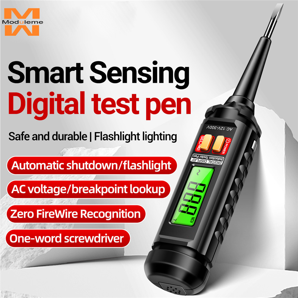 Máy kiểm tra điện áp thông minh có rãnh ANENG B16 AC12-300V Máy kiểm tra điện áp cảm ứng kỹ thuật số
