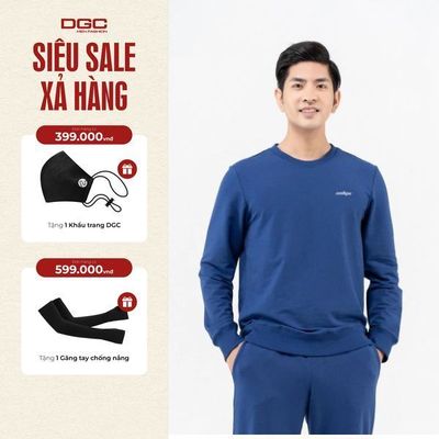 Áo Nỉ Nam DGC Vải Co Giãn Và Thấm Hút Mồ Hôi Tốt - WATBBB01M