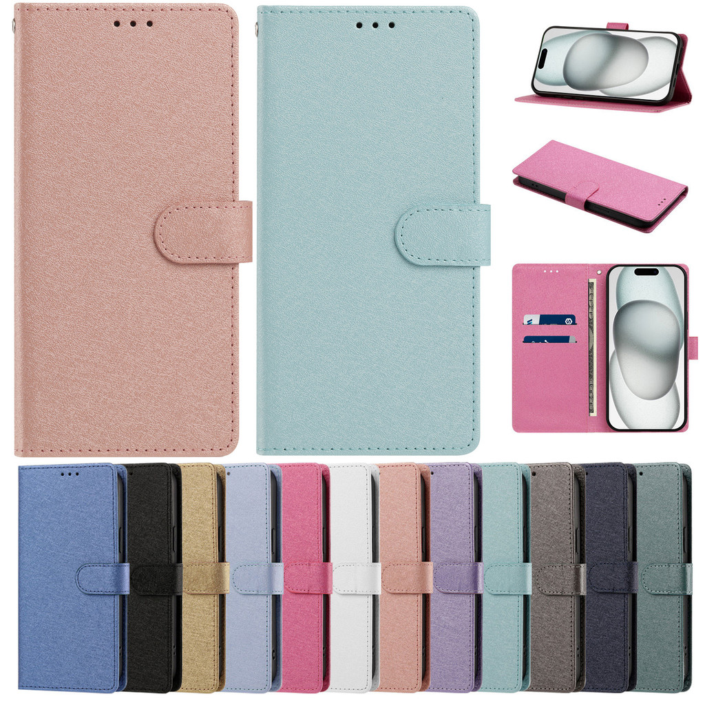 Dành Cho Samsung Galaxy M54 M34 M14 M53 M33 M52 M32 M22 F54 F34 Bao Da Ví Thẻ Nhiều Màu Sắc Ốp lưng 