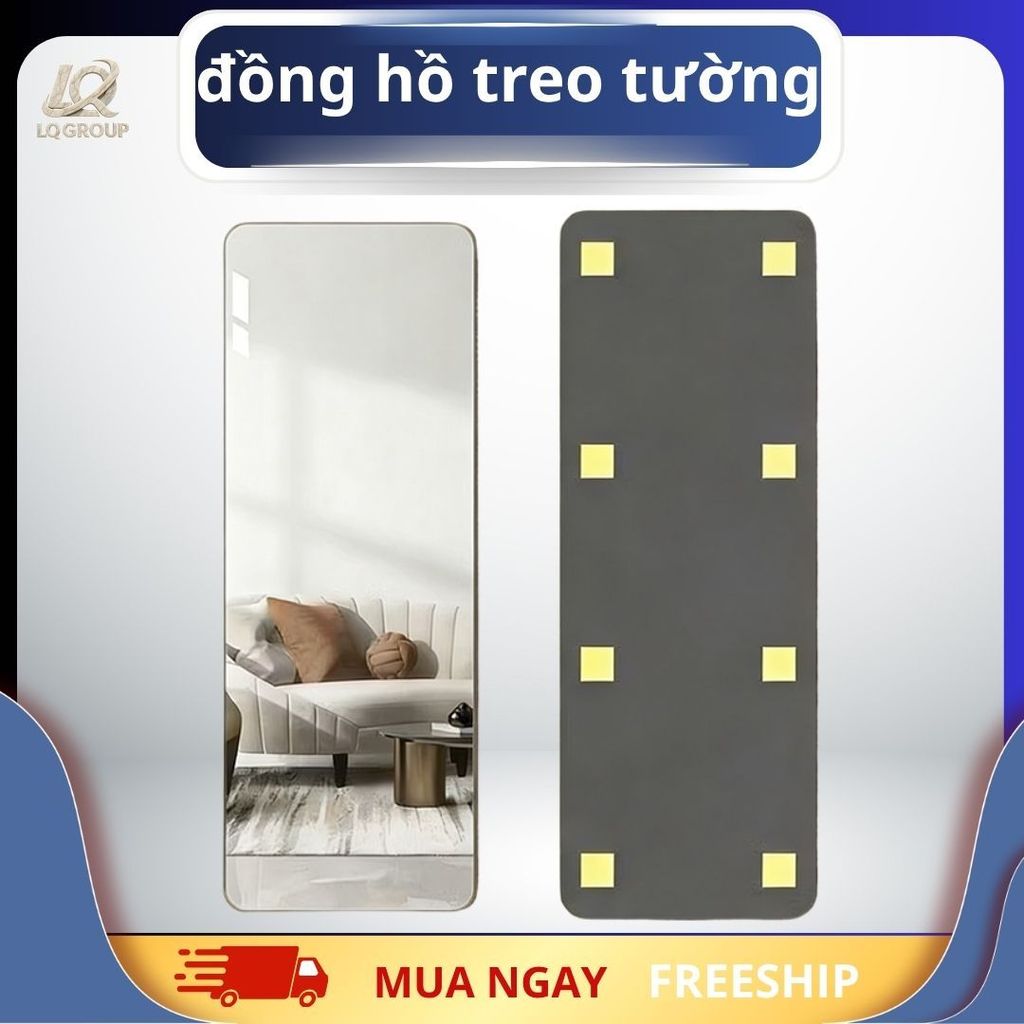 LQ- OOKAS Gương dán toàn thân  chống vỡ  thân 20cm - 40cm