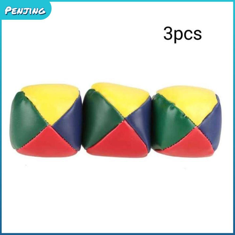 PENJIPH 3 Quả bóng Juggling Fun Small Learn to Juggle Beginner Kit