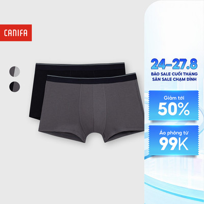 Combo 2 quần sịp đùi nam CANIFA 8US25A010