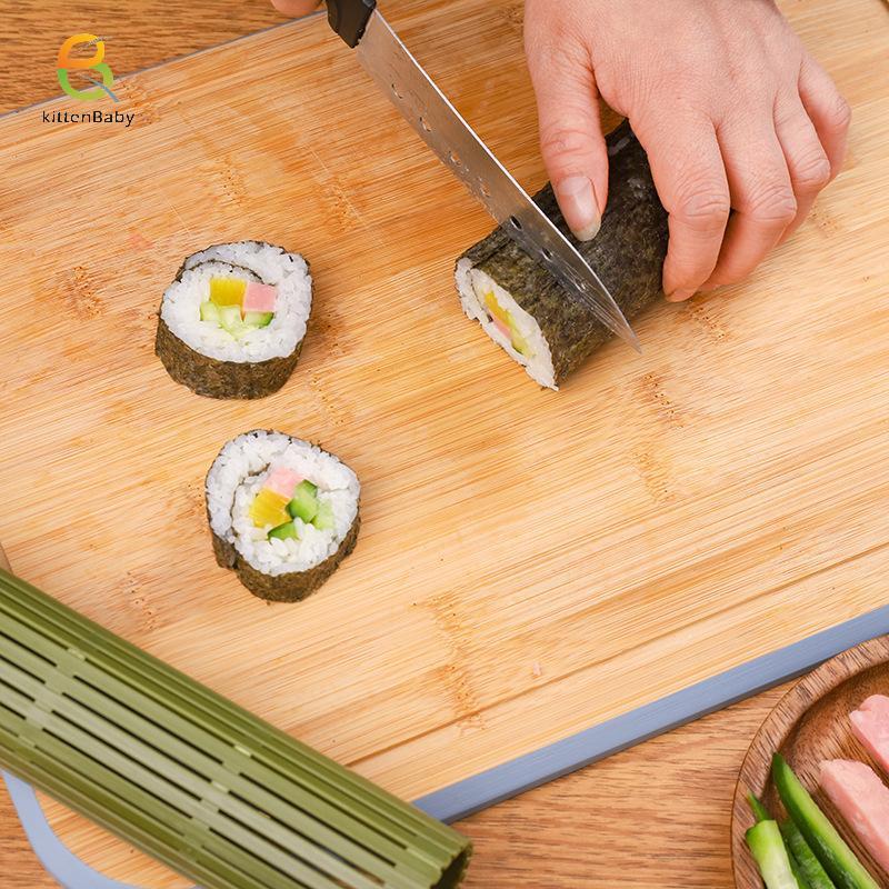 [Baby-t] 1 Thảm Con Lăn Sushi Nhà Bếp Có Thể Giặt Được Thảm Khuôn Sushi Có Thể Tái Sử Dụng DIY Máy L