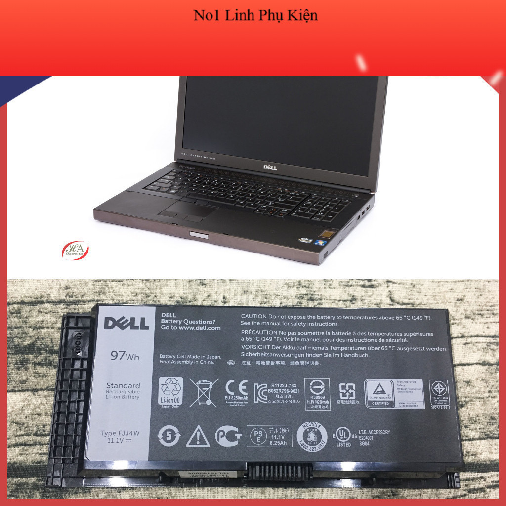 Pin Thay Thế Laptop cho Dell Precision M6700