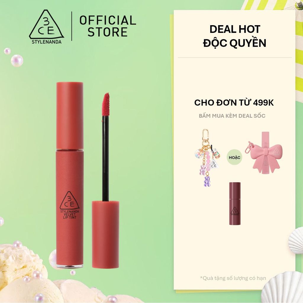 Son kem lì nhung mịn 3CE Velvet Lip Tint