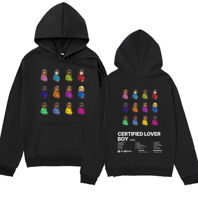 Áo hoodie nam in hình Rapper Drake, mẫu Certified Lover Boy
