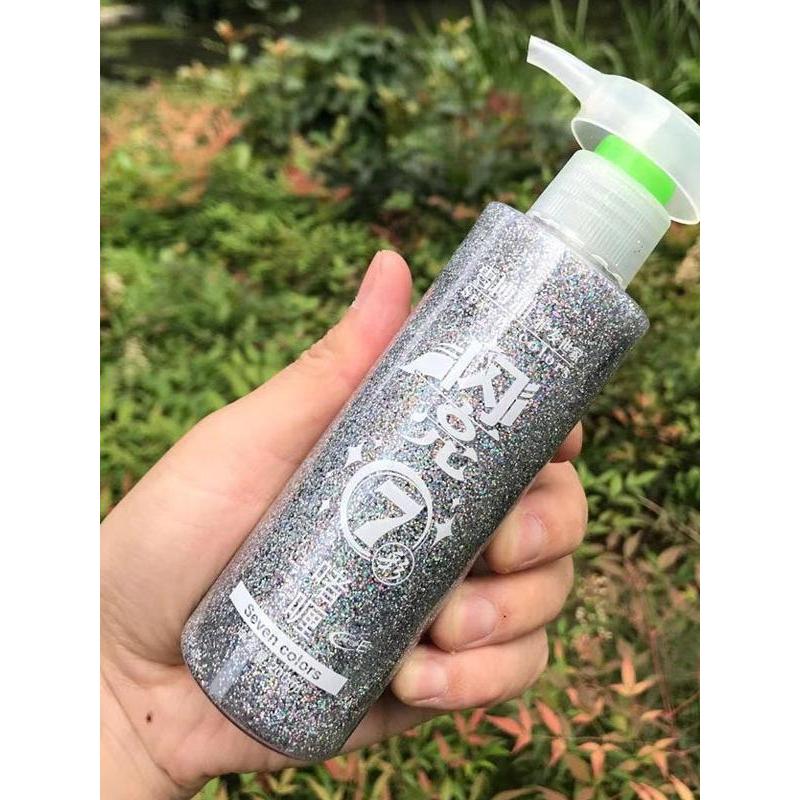 Đầy Màu Sắc Lấp Lánh Sequin Gel Kem Lấp Lánh Lấp Lánh Nhiều Màu Sắc Tạo Kiểu Sequin Gel Hiệu Suất Sâ