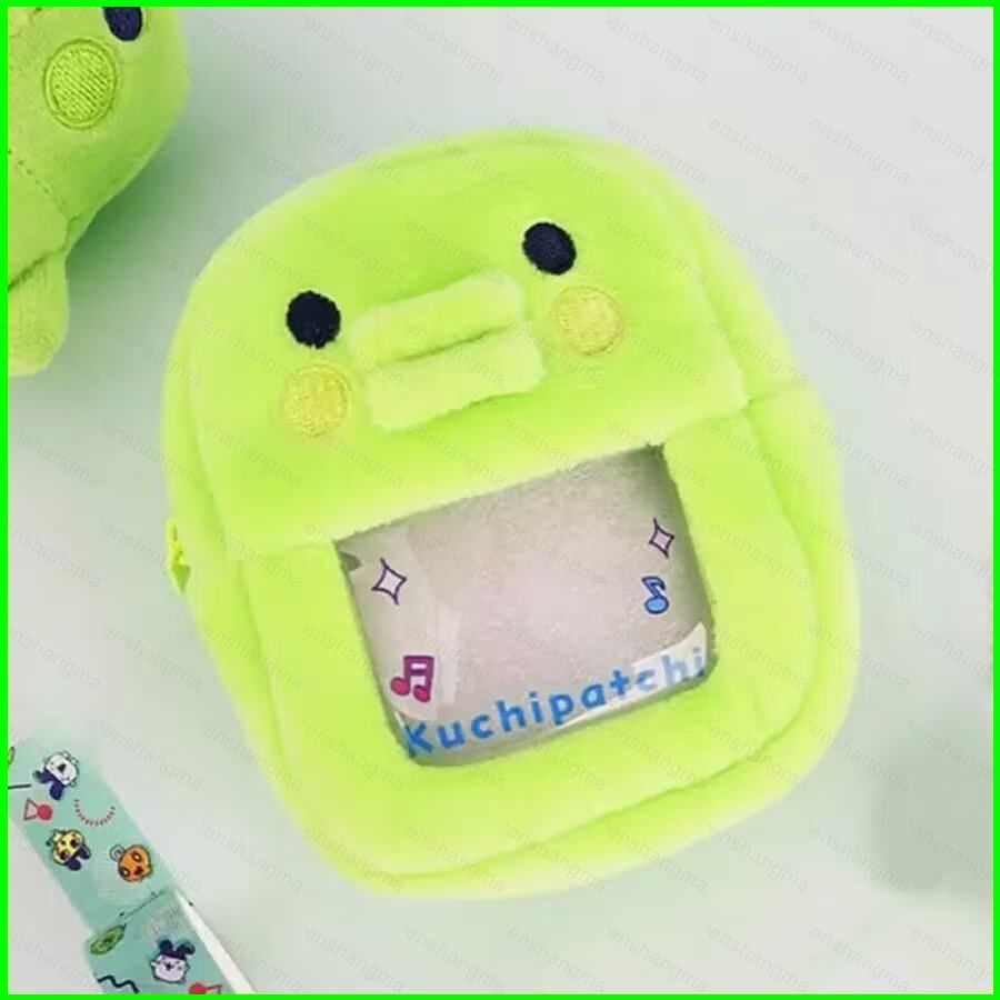 PS1 Tamagotchi Kuchipatchi Plushie Mini Ita Túi Cửa Sổ Trong Suốt Túi Bảo Quản Tai Nghe Ví SP1