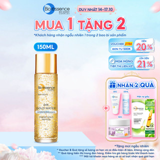 Nước dưỡng tinh chất vàng 24K, cấp ẩm,ngừa lão hoá sớm và dưỡng da tươi sáng  Bio essence Bio-Gold 150ml