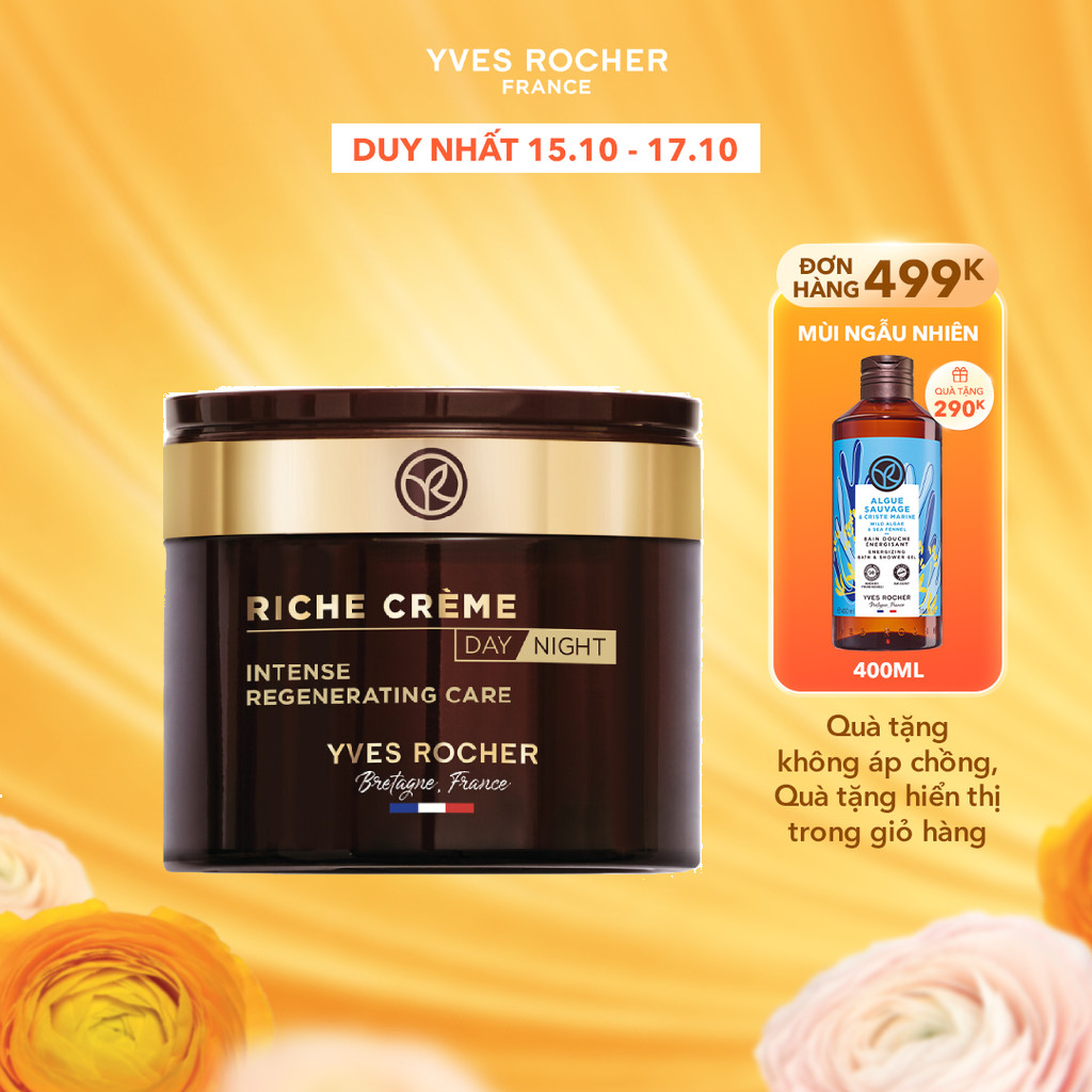 Kem dưỡng chống lão hóa ngày & đêm Yves Rocher Riche Creme Intense Regenerating 75ml