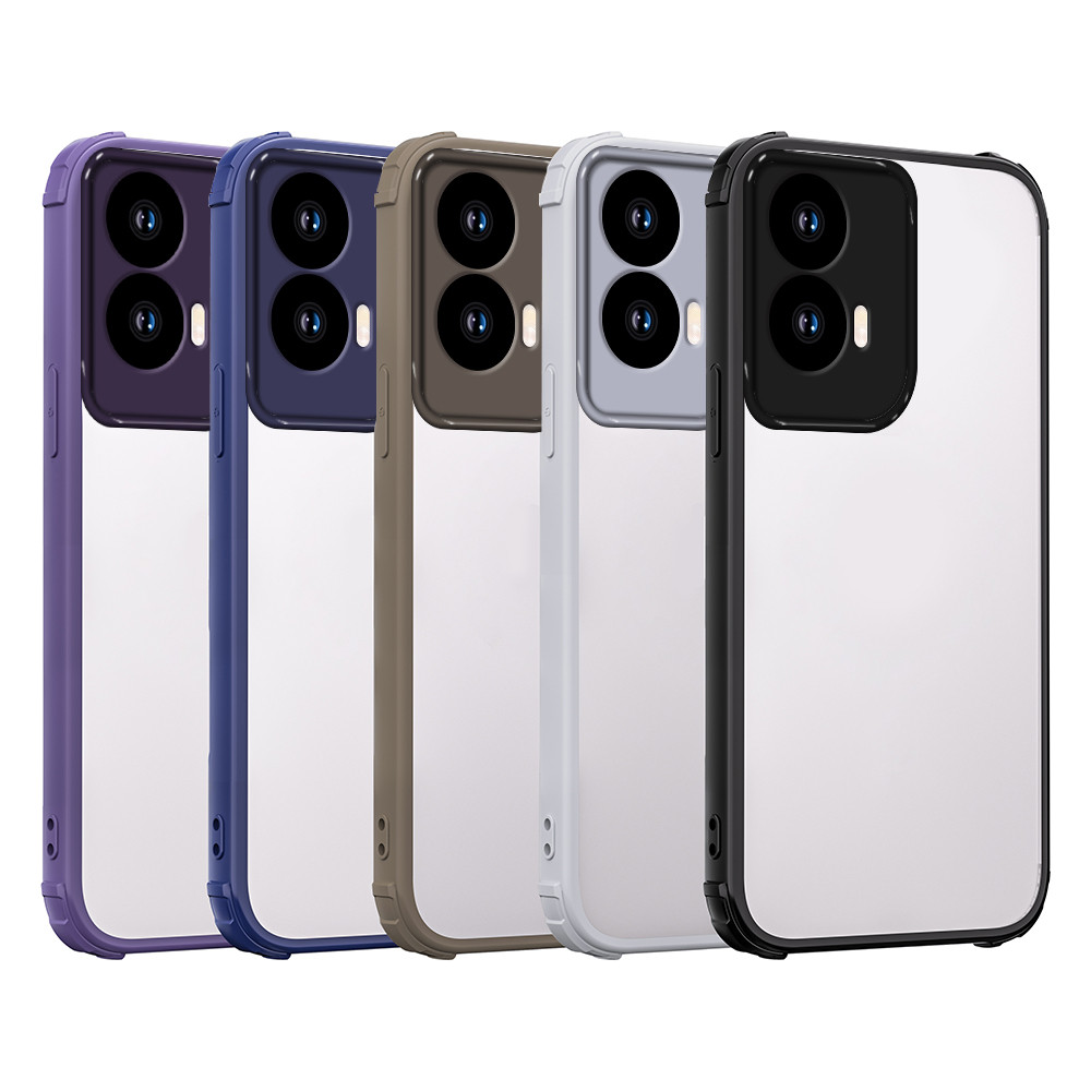 Ốp lưng Motorola Moto G04 G24 E14 G04S G04 XT2421-2 G24 XT2423-1 Đệm khí bốn góc trong suốt cao cấp 