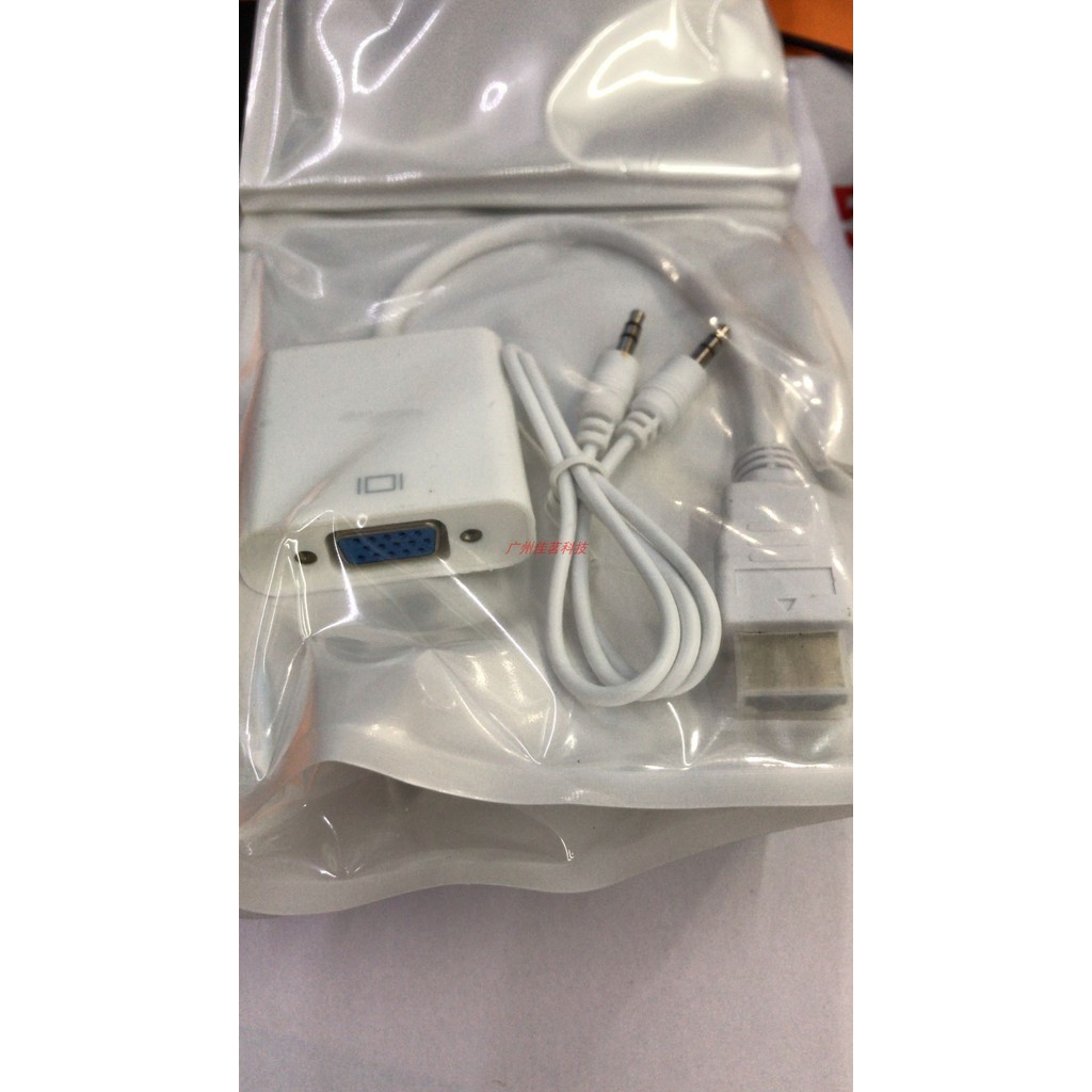 Cáp HDMI Sang VGA Có Cáp Chuyển Đổi Âm Thanh Với Chip HDMI Sang VGA Cáp VGA Sang HDMI