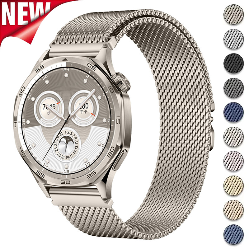 Dây đeo vòng Milanese cho Huawei Watch GT6 Pro 46mm GT6 41 / 46mm Vòng đeo tay từ tính kim loại cho 