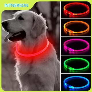 Dây cổ phát sáng cho thú cưng, LED sáng mạnh cảnh báo, chống nước chống mài mòn, dùng chung cho chó và mèo.