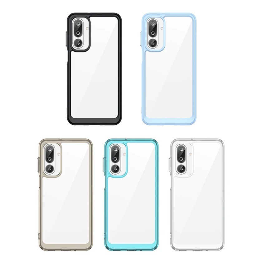 Dành Cho Samsung Galaxy M36 5G Ốp Lưng Trong Suốt Samsung Galaxy M36 Cover Fundas Cứng Mờ Điện Thoại