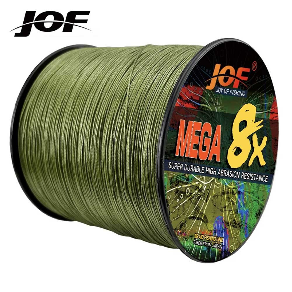 Dây Câu Đa Màu Bện PE 1000M, Phù Hợp Cho Cá Chép Nước Mặn, Bền Và Mịn