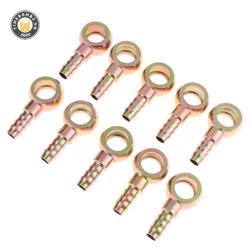 {TB & Bag} 10 CÁI Đầu bi dầu vít rỗng khớp Diesel Đầu bi thủy lực.