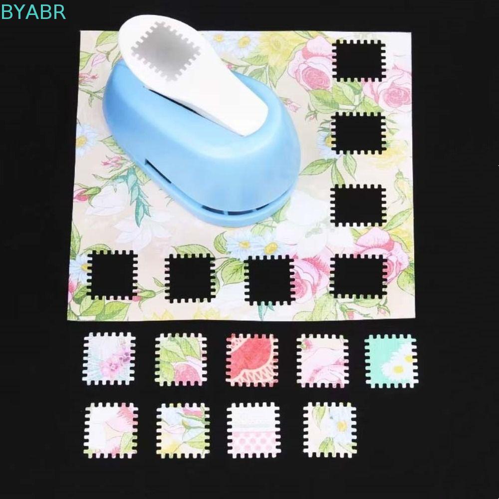 BYABR Stamp Border Punch, Punching Maker Stamp Shape Dập nổi|Đồ dùng học tập Lỗ Puncher Tiết kiệm la