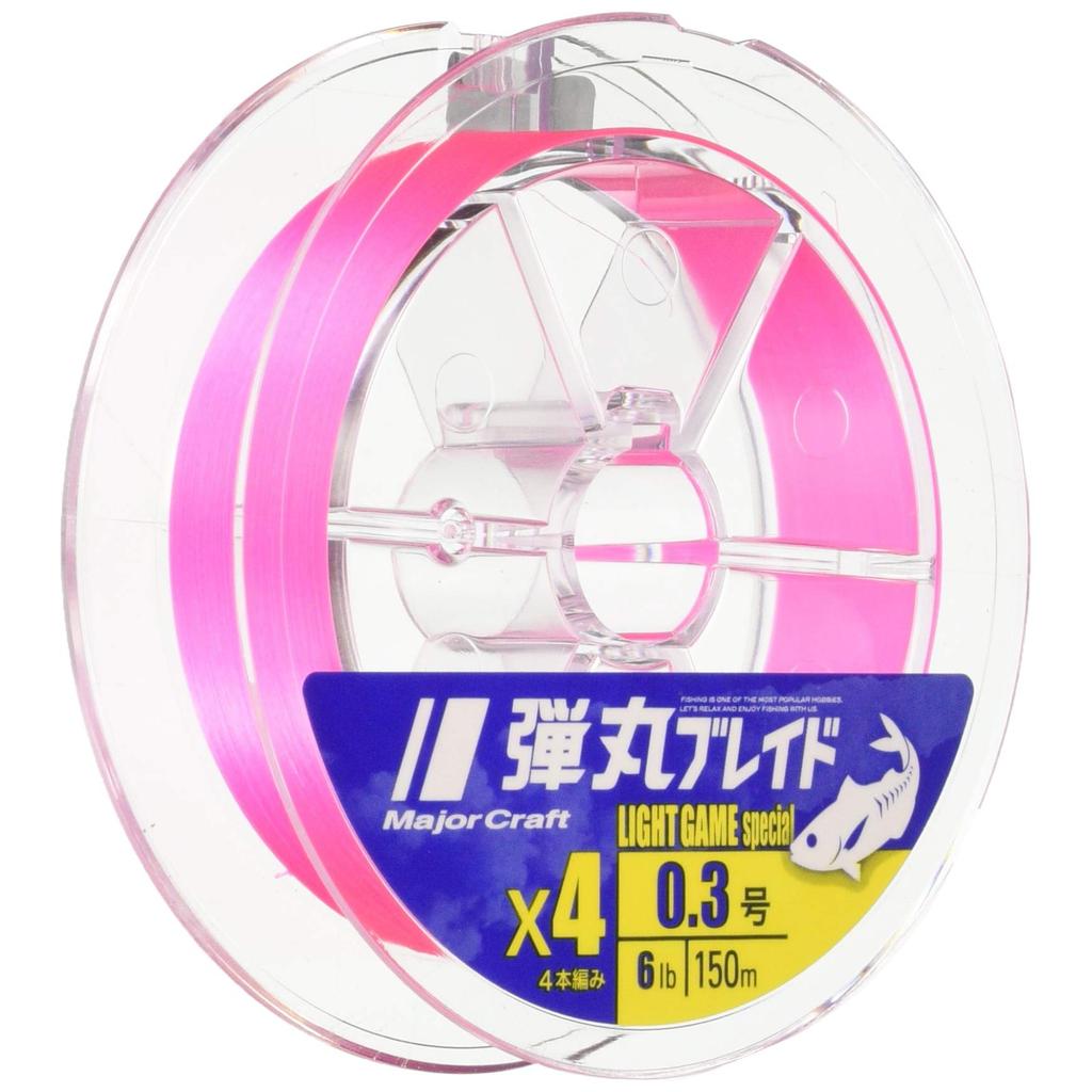 Major Craft PE Line DBL4-150/0.4PK  
Major Craft PE Line DBL4-150/0.3PK