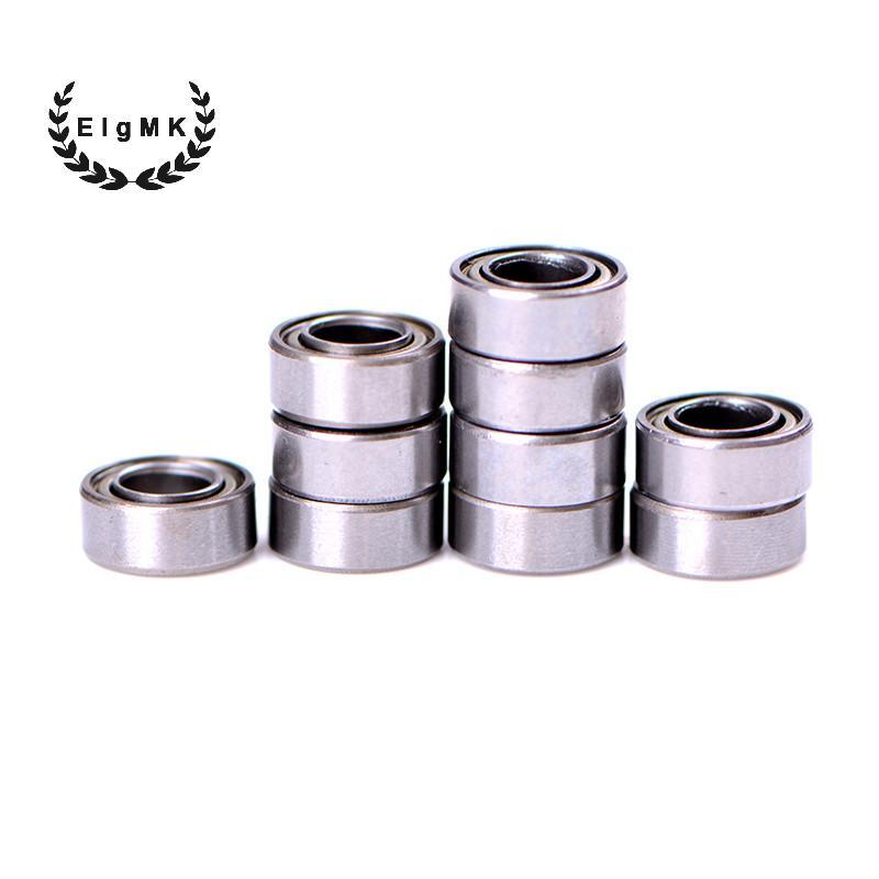 [ElgMK] 10 chiếc vòng bi rãnh sâu MR105ZZ L-1050 MR105 5x10x4 mm thu nhỏMR105ZZ Vòng bi ABEC-1 [MỚI]