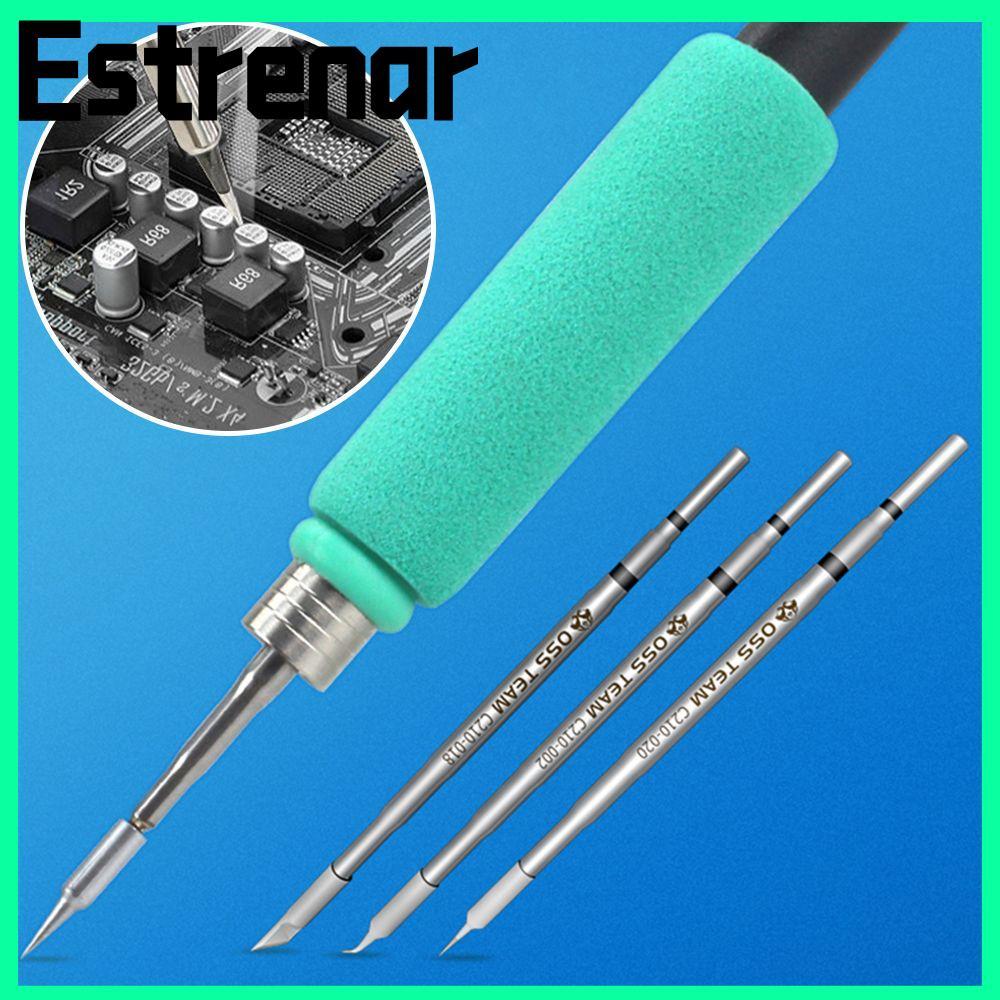 Đầu sắt hàn điện ESTRENAR C210 Đầu đầu bền bỉ Công cụ hàn C210-I K SI không chì