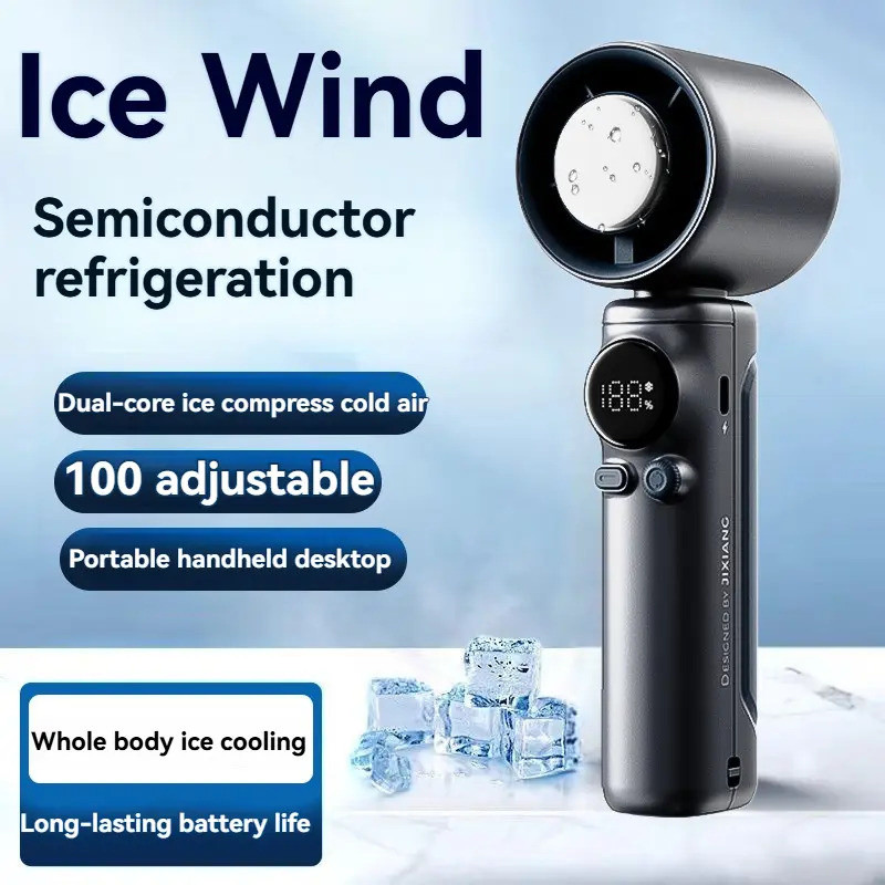 Amgras MetaHeld Fan Pro Di Động Turbo Quạt Tốc Độ Cao kipasfan Mát 100 Cấp Điều Chỉnh Màn Hình LED 2