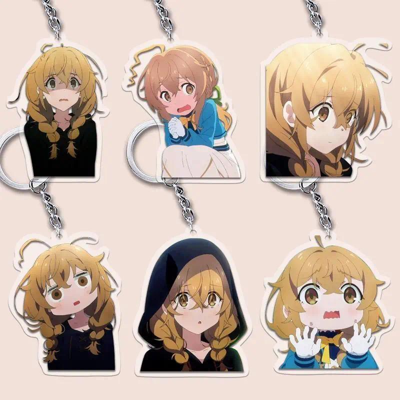 Silent Witch Anime Keychain Monica Everett Acrylic Key Chain Diy Creative Accesorios Friends Gifts C