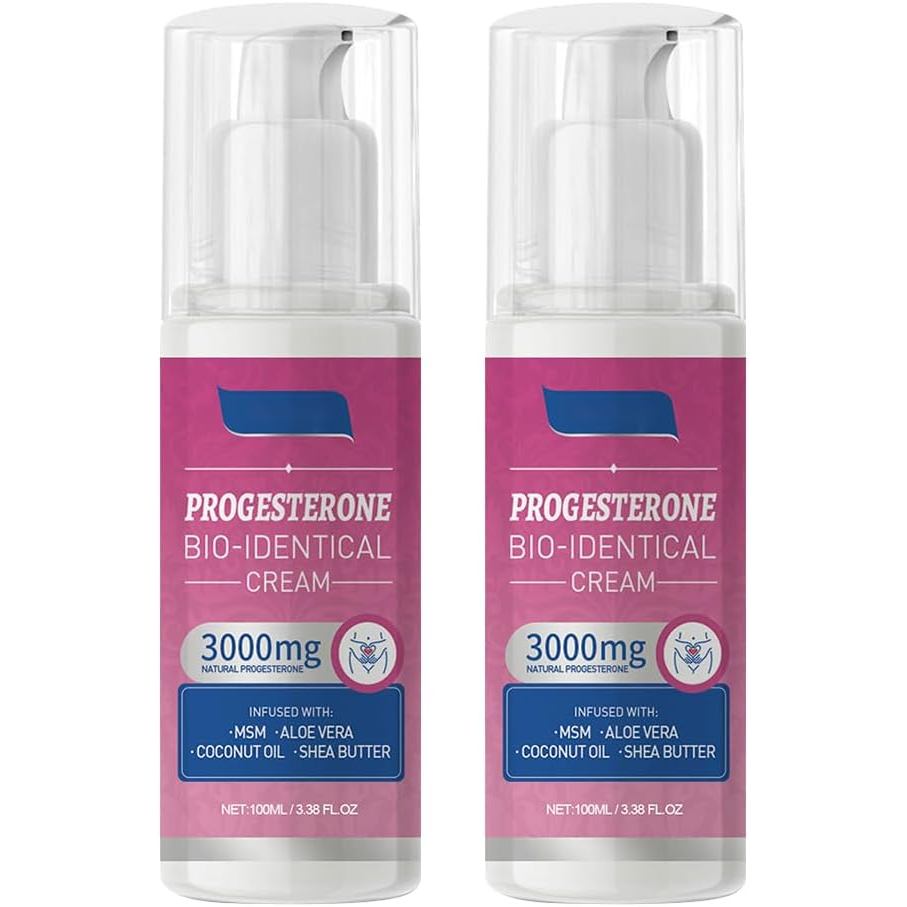 2 Chiếc Kem Estrogen Cân Bằng Hormon, 100ml Kem Estrogen Tự Nhiên Cho Nữ-Mùa mãn kinh, Hỗ Trợ Cân Bằ