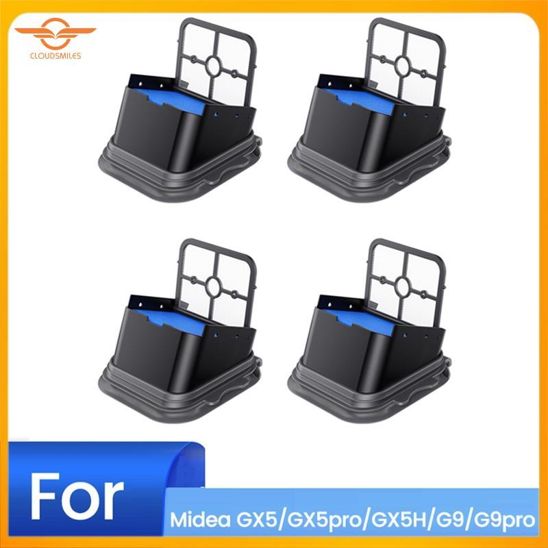 [CloudsMiles] Bộ lọc thay thế 4 chiếc cho GX5 / GX5pro / GX5H / G9 / G9pro Phụ kiện làm sạch sàn Bộ 