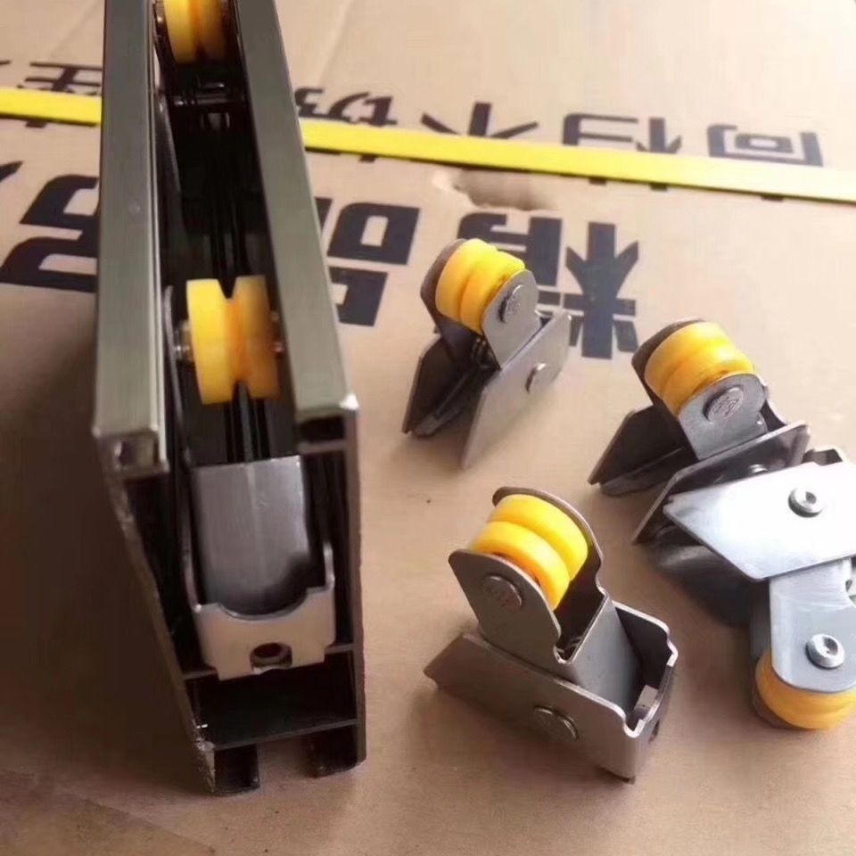 Cửa Sổ Top Ròng Rọc Loại 80 Hợp Kim Nhôm Cửa Trượt Cửa Sổ Top Track Ròng Rọc Top Track Tắt Tiếng Top